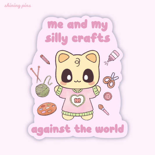 'My Silly Crafts' Soybean Sticker