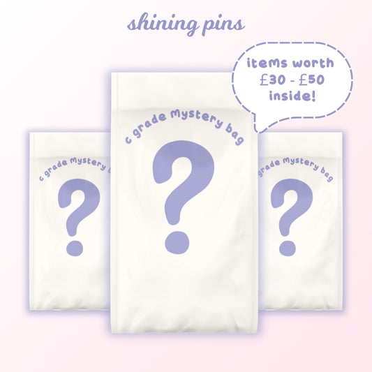 C Grade Enamel Pin Mystery Bundles shiningpins