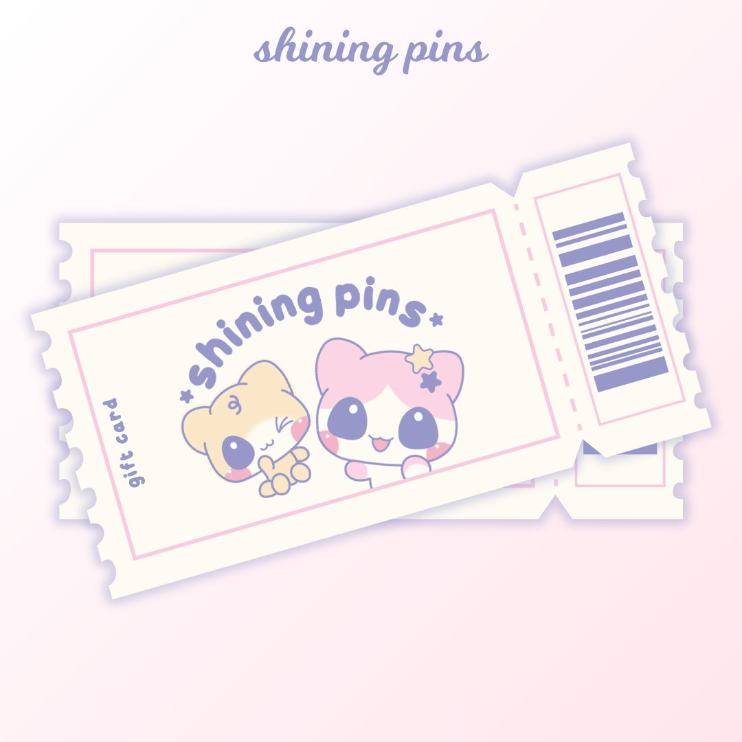 Gift Card shiningpins