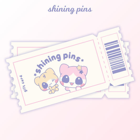 Gift Card shiningpins