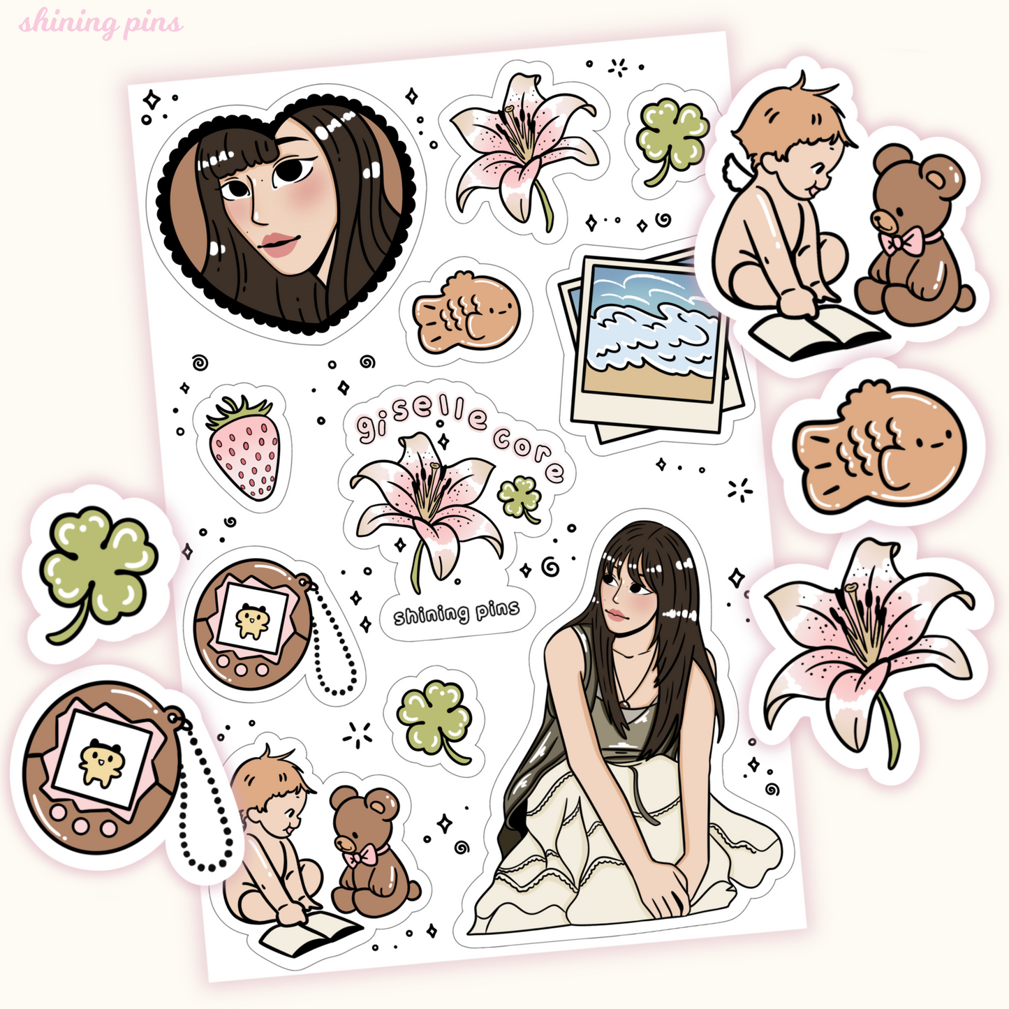 'Giselle Core' Sticker Sheet