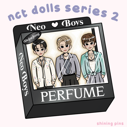 NCT DoJaeJung Doll 'Perfume' Keychain