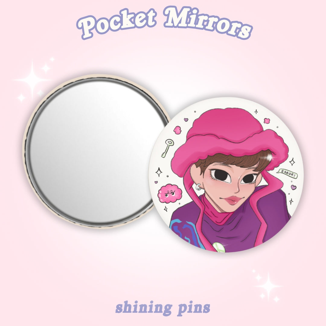 Idol Pocket Mirrors shiningpins