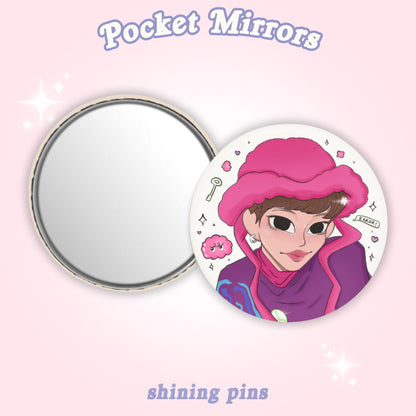 Idol Pocket Mirrors shiningpins