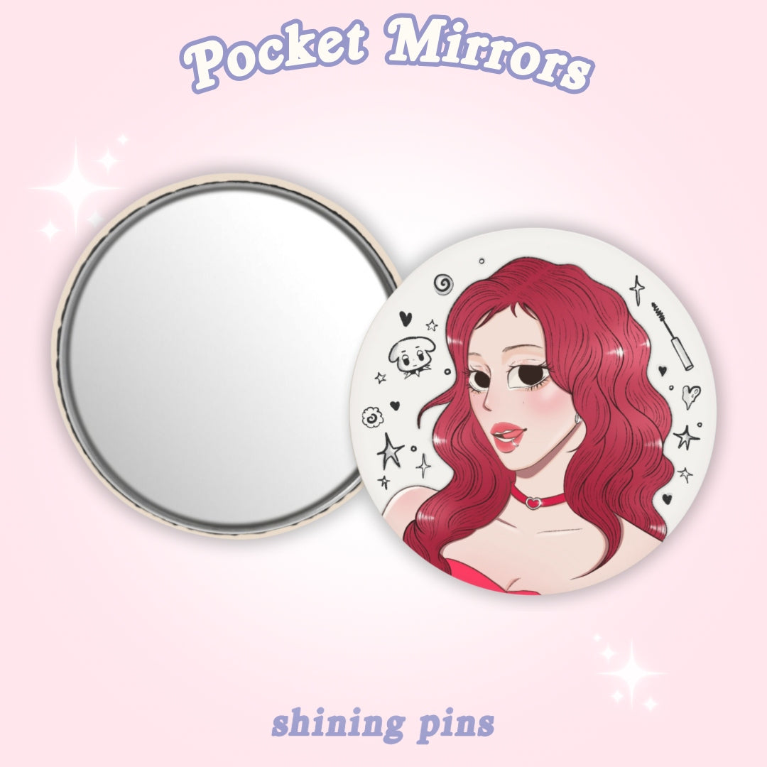 Idol Pocket Mirrors shiningpins