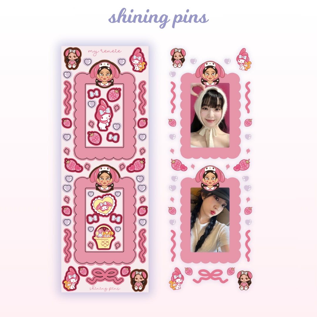 Irene 'Reve Cuties' Deco Sticker Sheet shiningpins