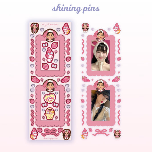 Irene 'Reve Cuties' Deco Sticker Sheet shiningpins