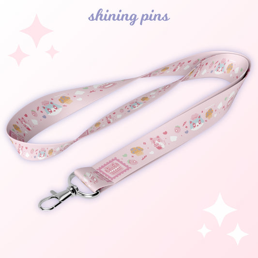 Kkoongie's Cafe Lanyard shiningpins