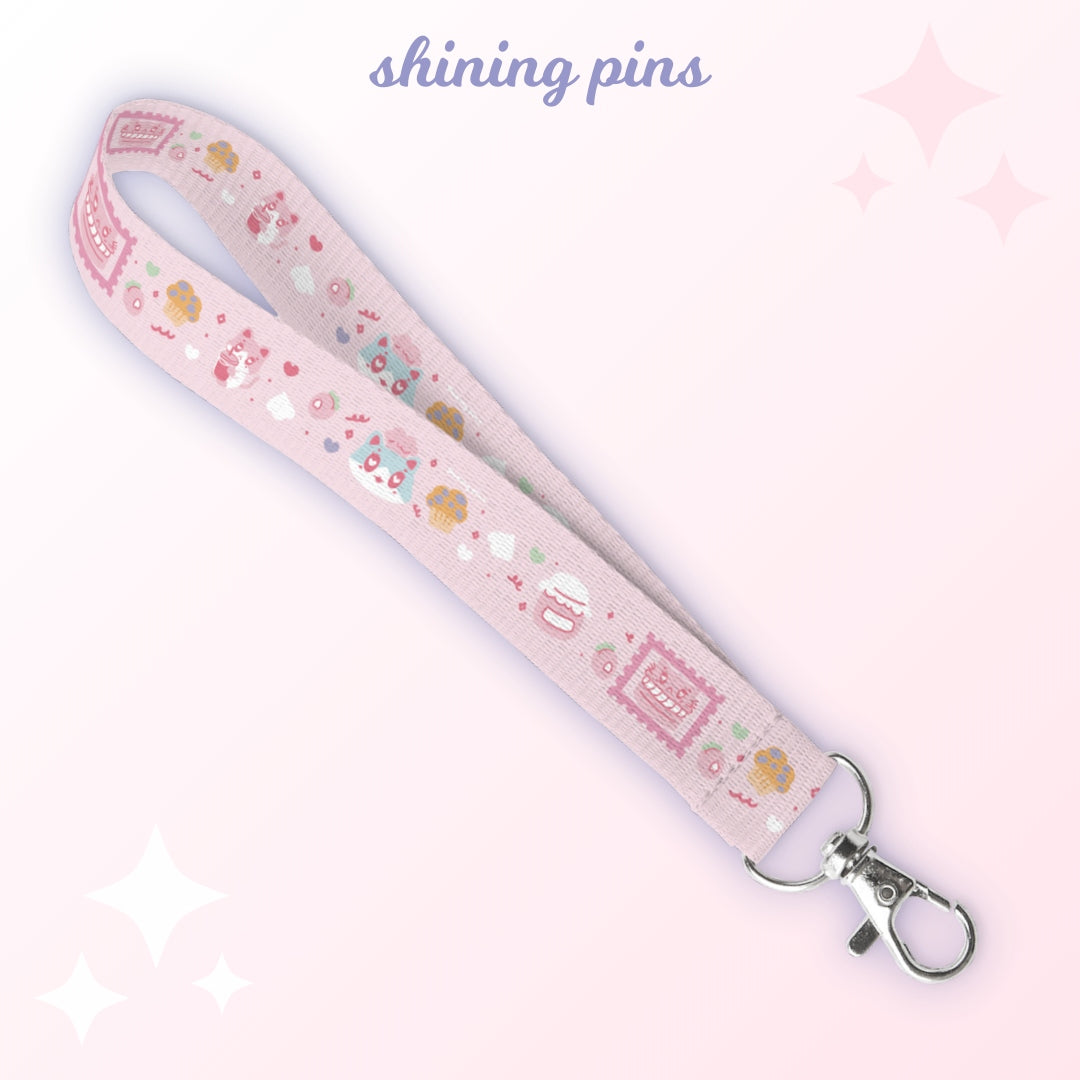 Kkoongie's Cafe Wrist Strap shiningpins