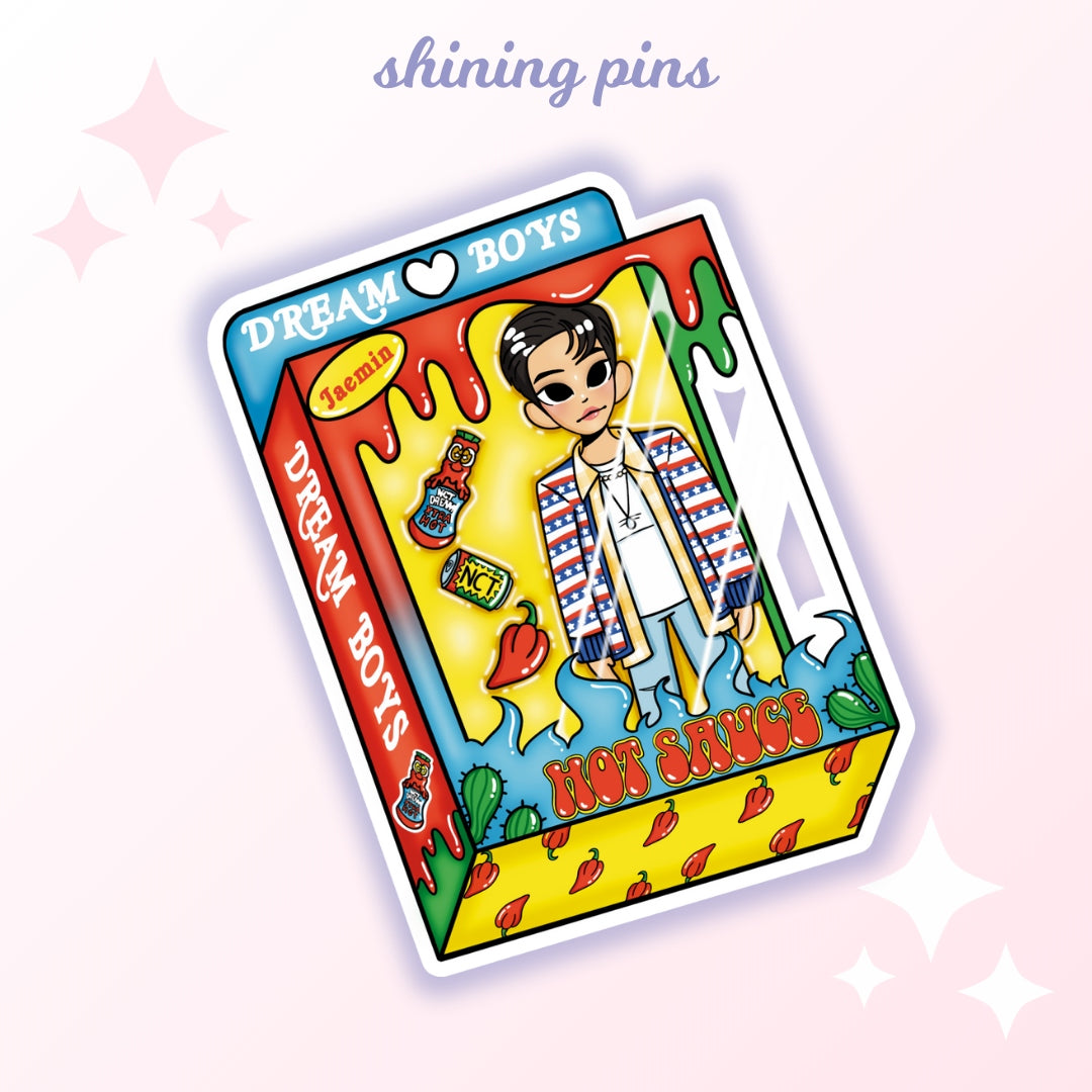 Kpop Doll Stickers shiningpins