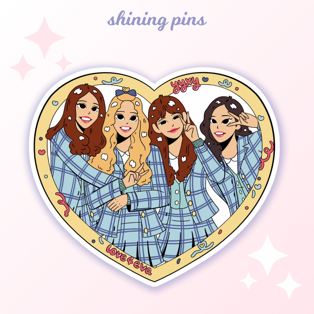 LOONA yyxy 'Love4Eva' Sticker shiningpins