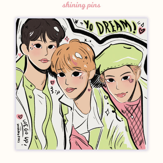 NCT Dream 'We Go Up' Print shiningpins