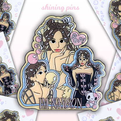 Nayeon 'POP' Enamel Pin shiningpins