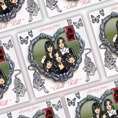 Red Velvet 'Chill Kill' Enamel Pin shiningpins