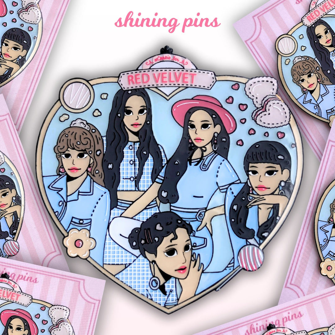 Red Velvet '#Cookiejar' Enamel Pin shiningpins