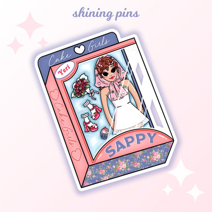 Red Velvet Doll Stickers shiningpins