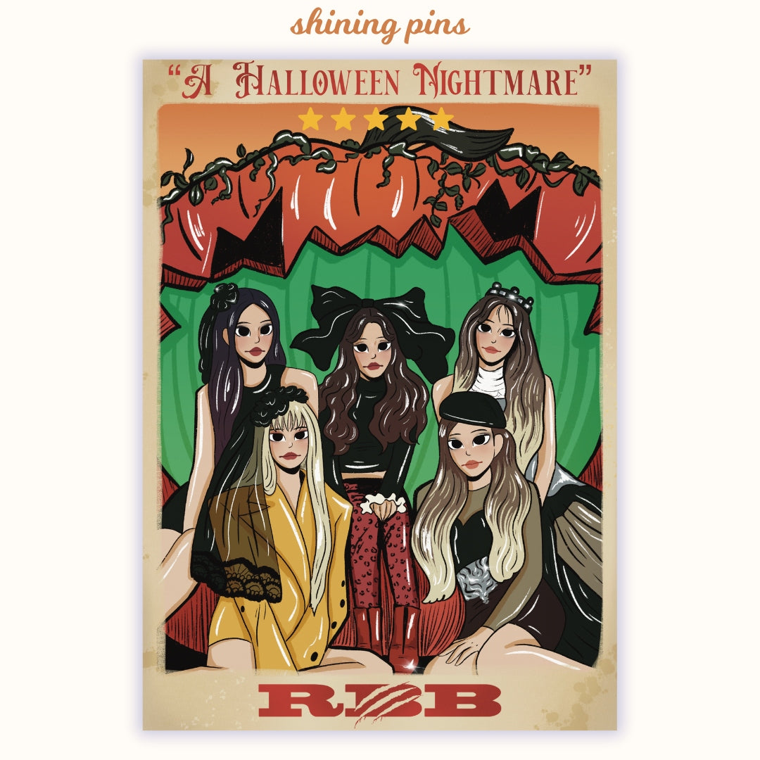 Red Velvet 'Really Bad Boy' Print shiningpins