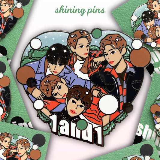 SHINee '1 and 1' Enamel Pin shiningpins