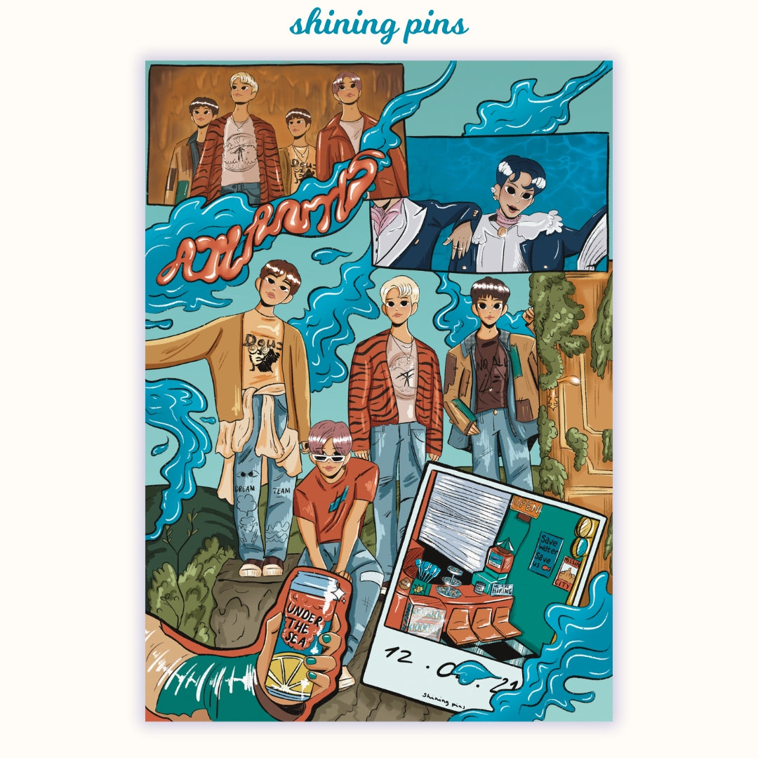 SHINee 'Atlantis' Print shiningpins