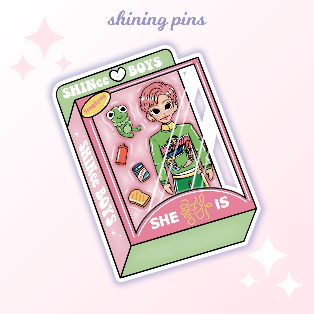 SHINee Doll Stickers shiningpins