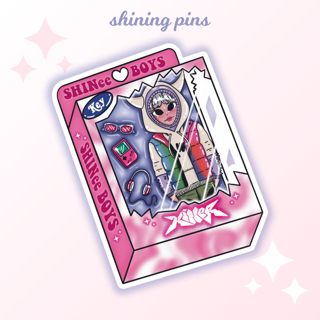 SHINee Doll Stickers shiningpins