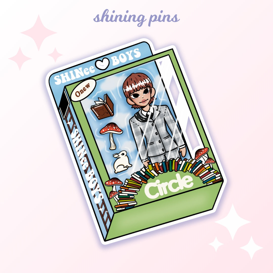 SHINee Doll Stickers shiningpins