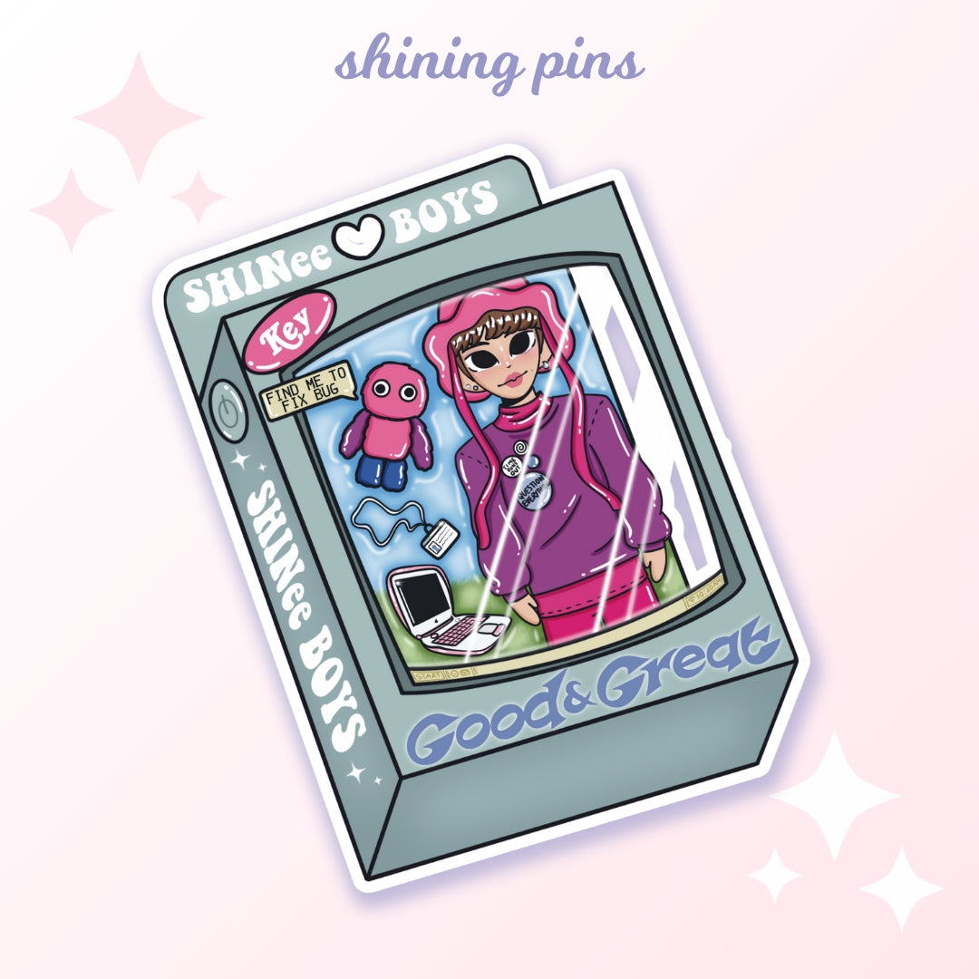 SHINee Doll Stickers shiningpins