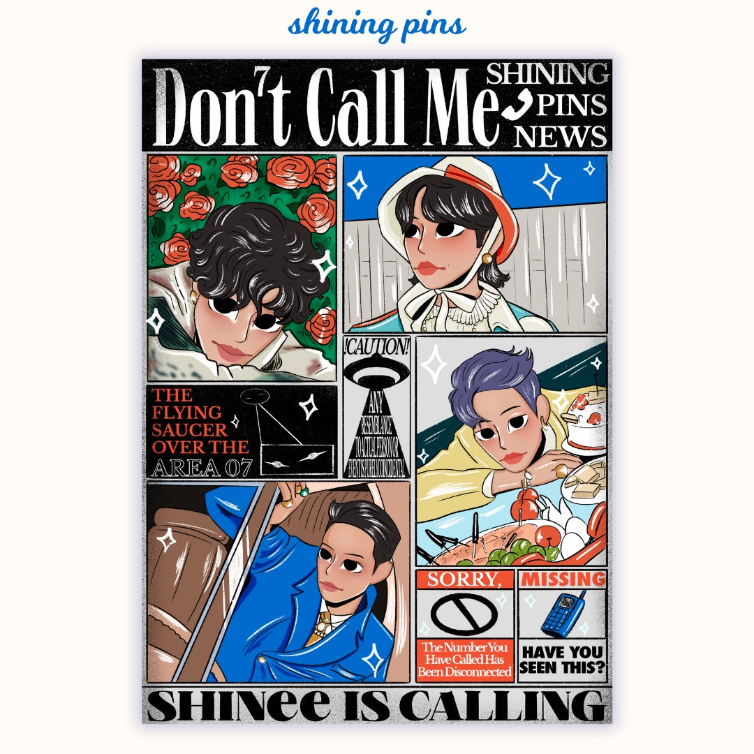 SHINee 'Don't Call Me' Print shiningpins