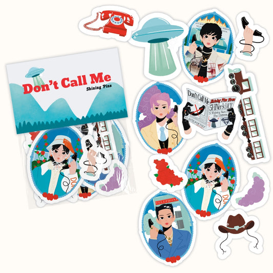 SHINee 'Don’t Call Me' Sticker Pack shiningpins