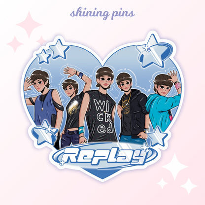 SHINee Heart Stickers shiningpins