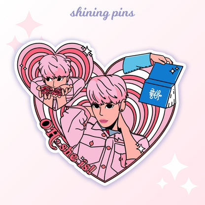 SHINee Heart Stickers shiningpins