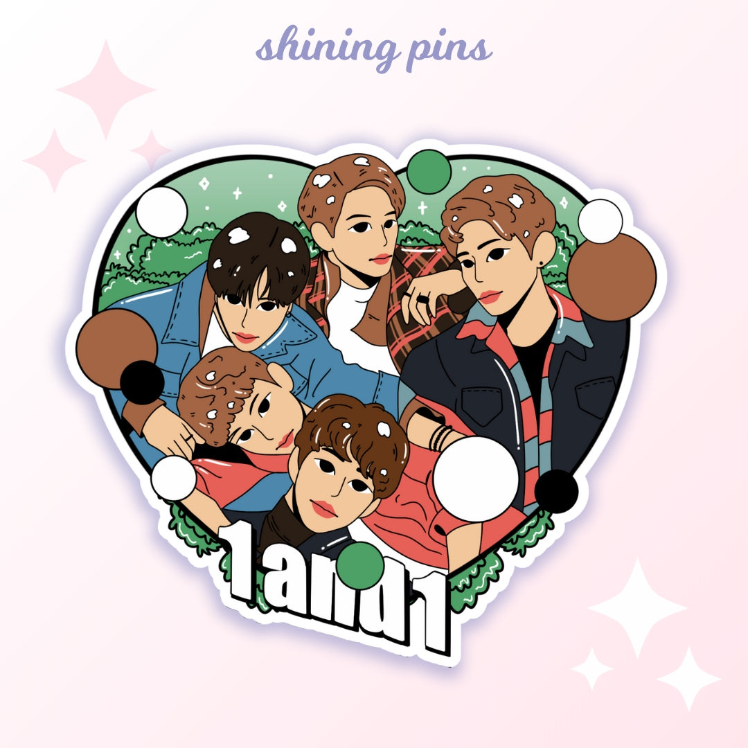 SHINee Heart Stickers shiningpins