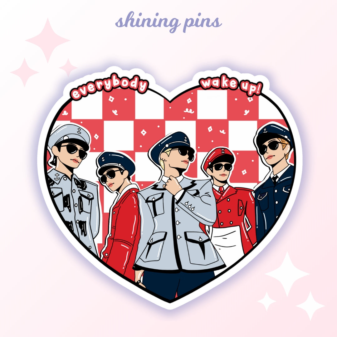 SHINee Heart Stickers shiningpins