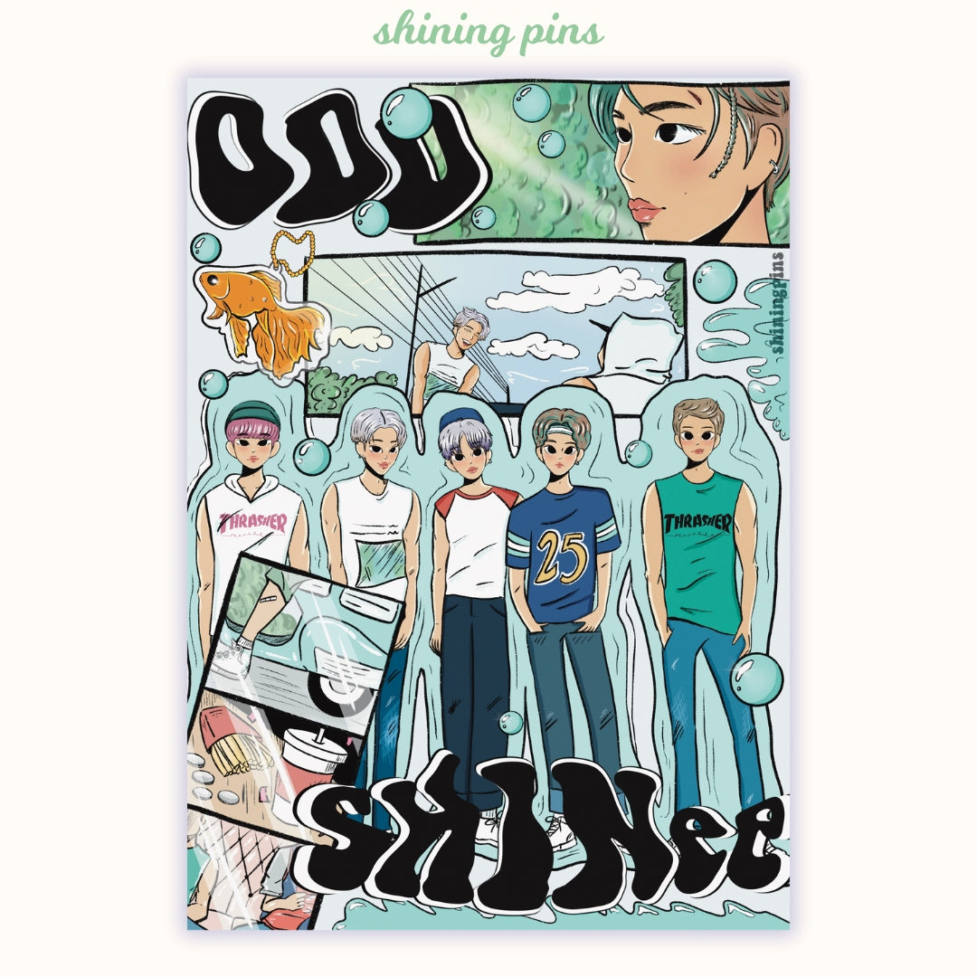 SHINee 'ODD' Print shiningpins