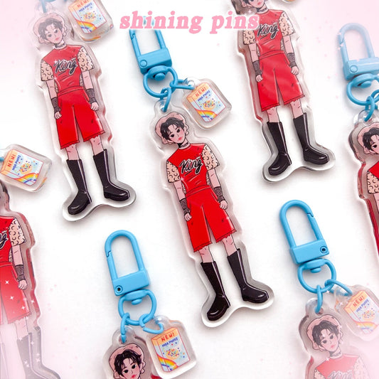 Yeonjun ‘LO$ER=LOVER' Keychain shiningpins