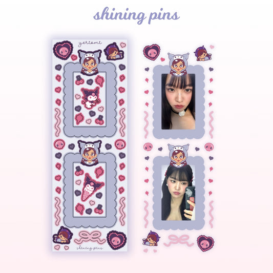 Yeri 'Reve Cuties' Deco Sticker Sheet shiningpins