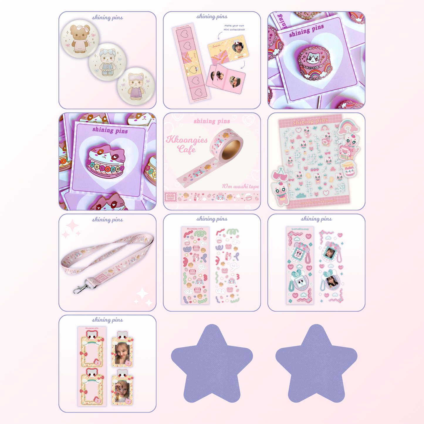 Kkoongie's Cafe Starter Pack (Pastel Ver)