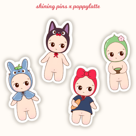 Sonny Angel 'Kyoto Summer' Stickers