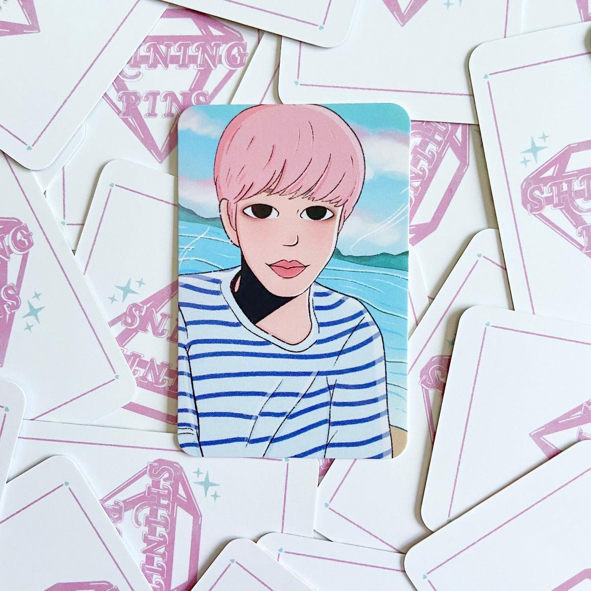 BTS 'Spring Day' Sticker Sheet & Photocard Set shiningpins