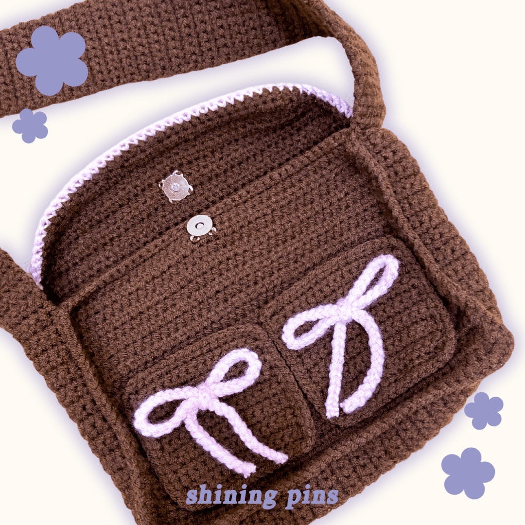 Crossbody Crochet Bag shiningpins