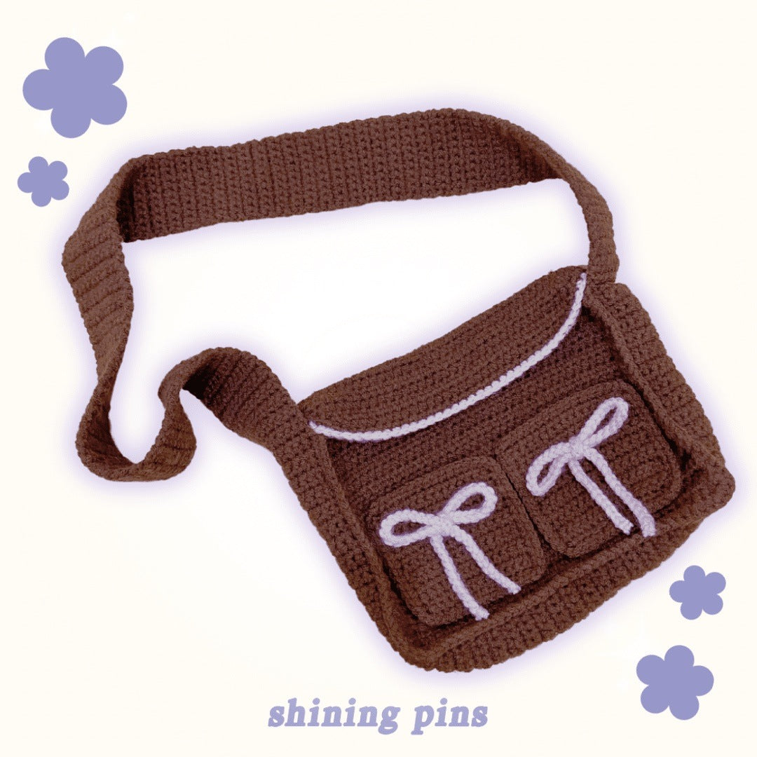 Crossbody Crochet Bag shiningpins