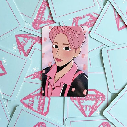 Jonghyun 'She Is' Sticker Sheet & Photocard Set shiningpins