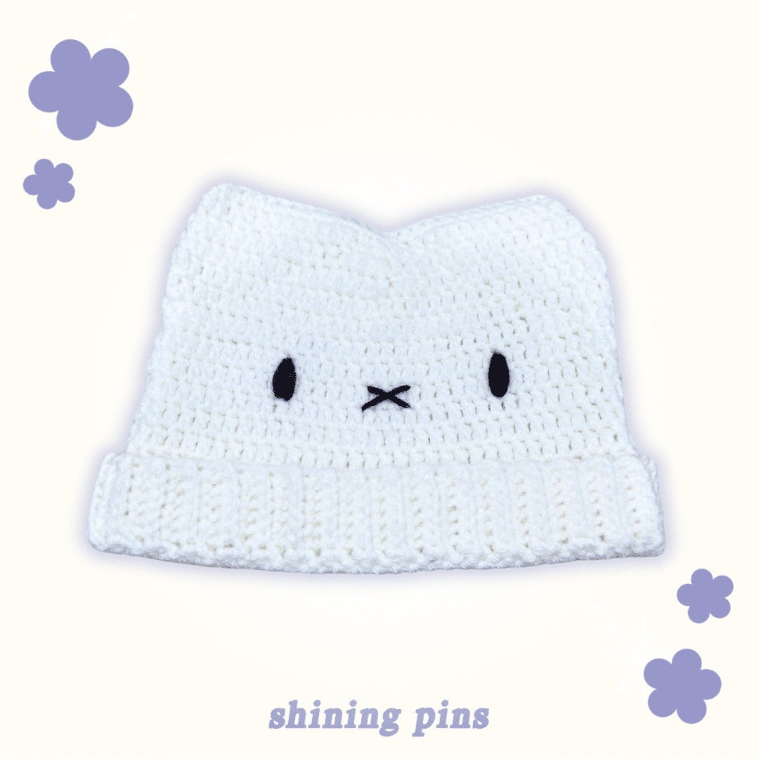 Miffy Crochet Beanie shiningpins