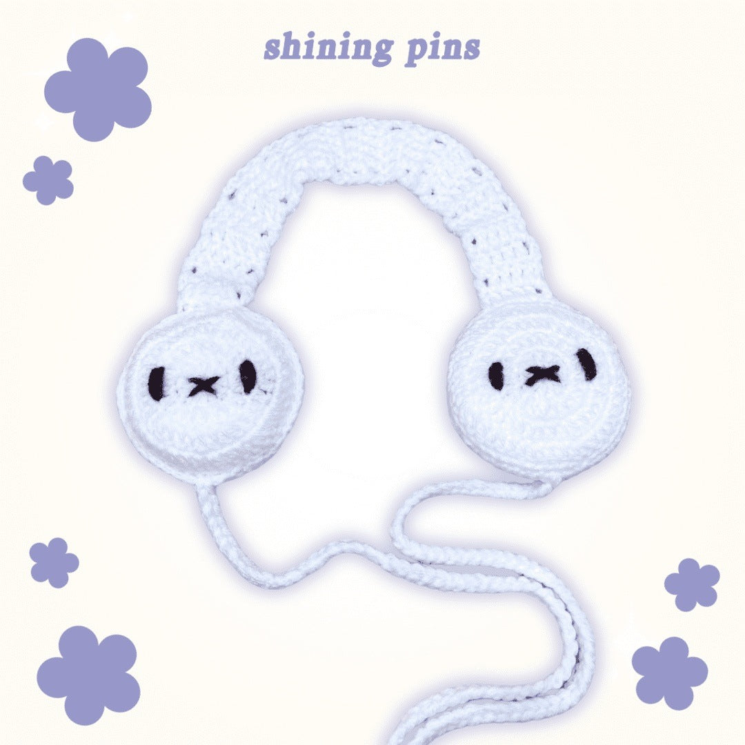 'Miffy' Crochet Ear Muffs shiningpins