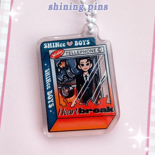 Minho Doll 'Heartbreak' Keychain shiningpins