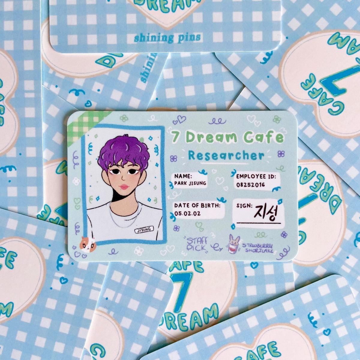 NCT Dream '7 Dream Cafe' Sticker Sheet & Photocard Set shiningpins