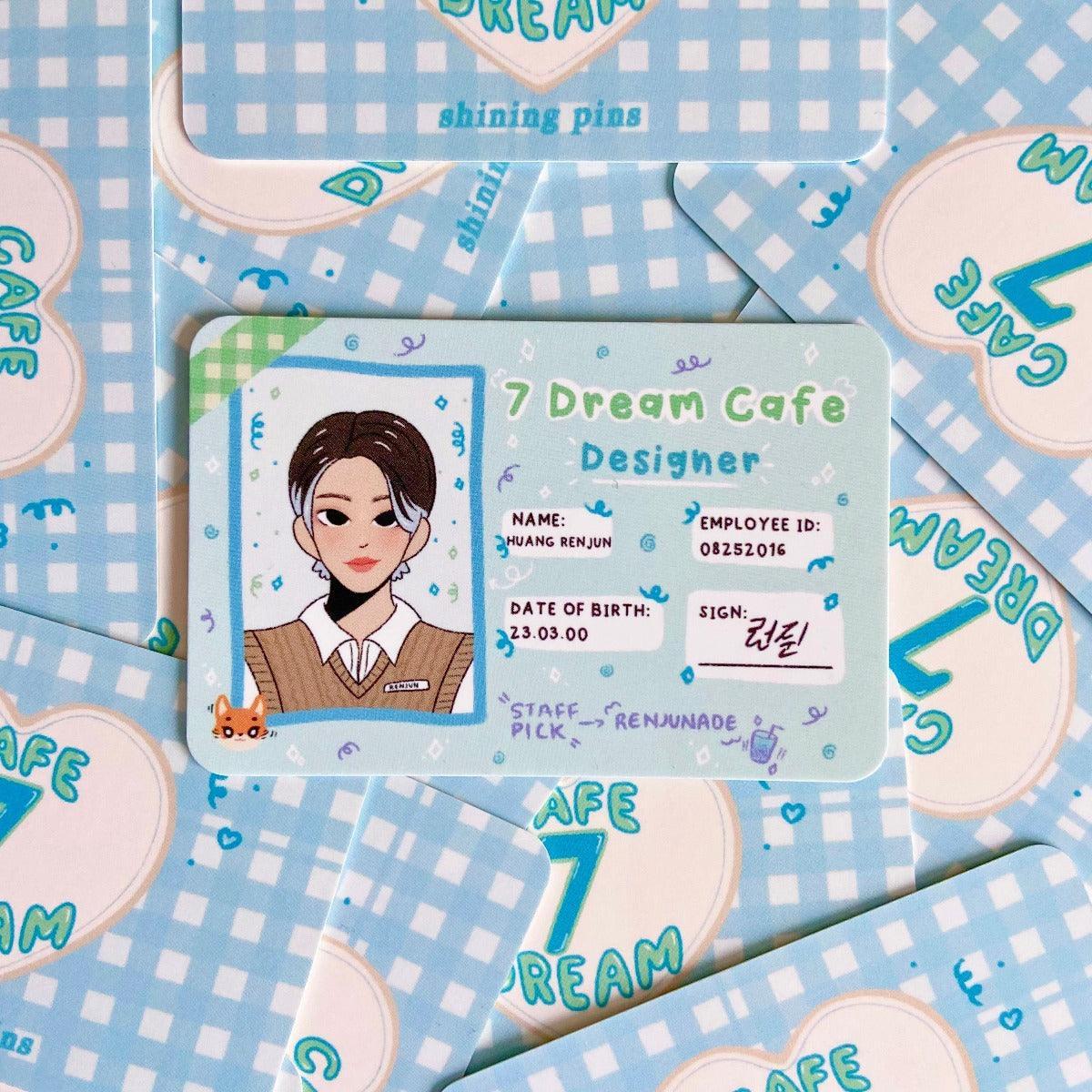 NCT Dream '7 Dream Cafe' Sticker Sheet & Photocard Set shiningpins