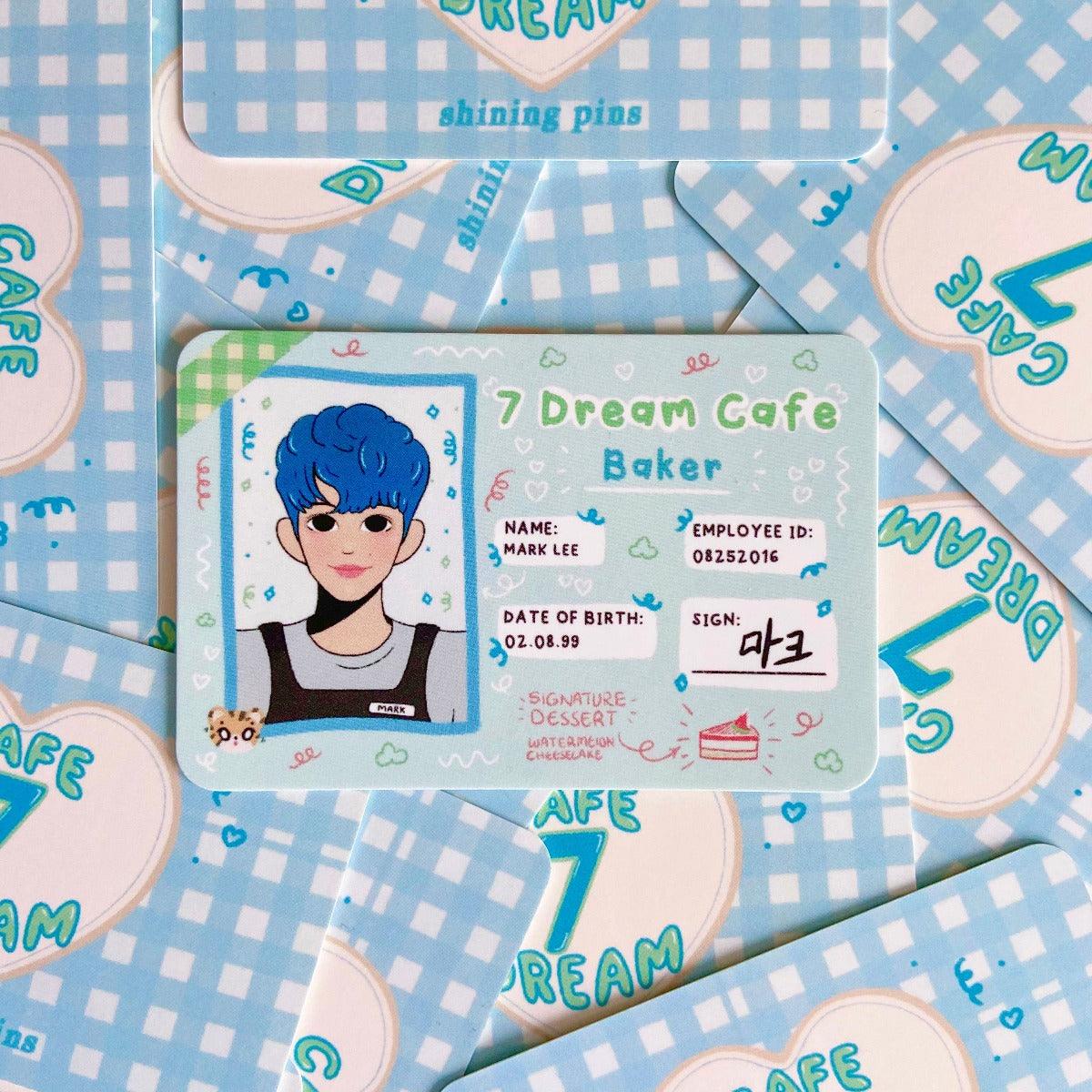 NCT Dream '7 Dream Cafe' Sticker Sheet & Photocard Set shiningpins