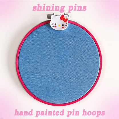 Pin Display Hoops 5 INCH shiningpins