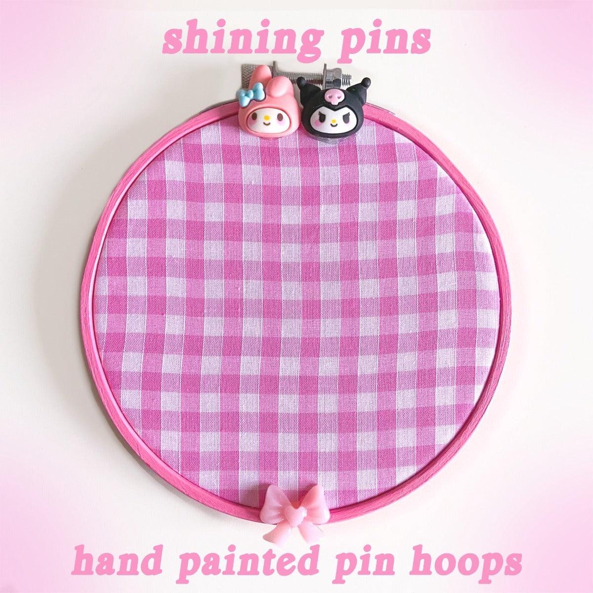 Pin Display Hoops 5 INCH shiningpins